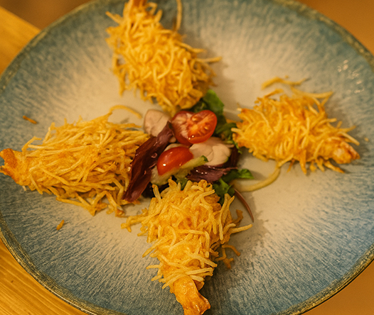 sushi nigiri de salmón