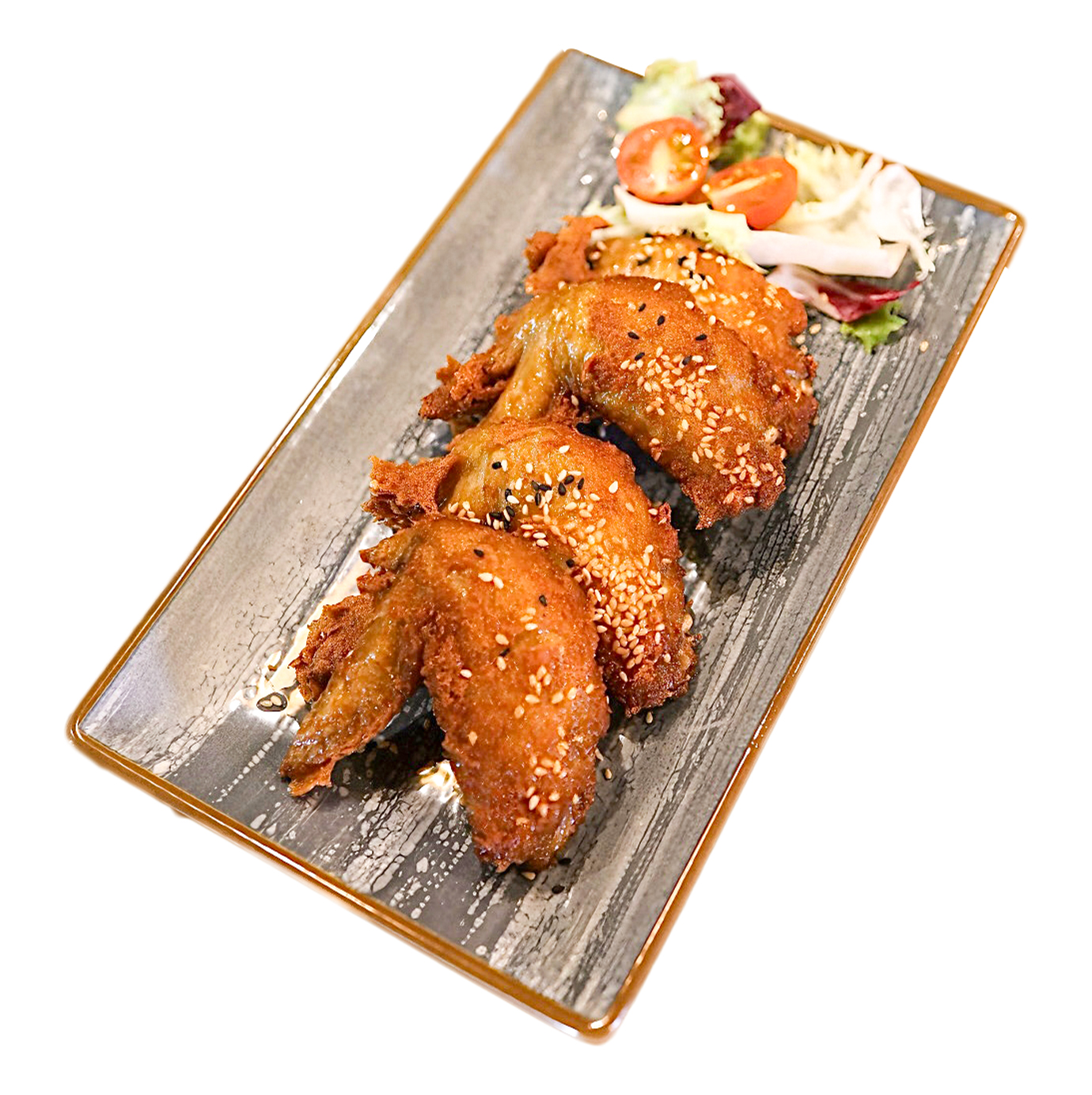 ALITAS DE POLLO ESTILO JAPONÉS CON SÉSAMO 4P