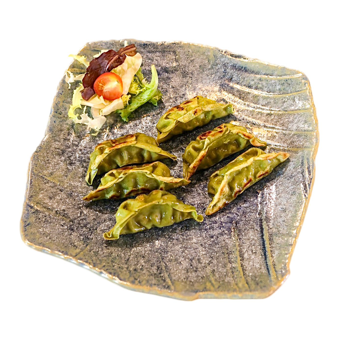 GYOZAS VEGETARIANAS A LA PLANCHA